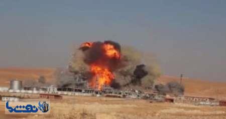 حمله به دو پالایشگاه گازی در سوریه 