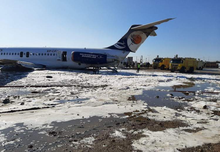 حادثه هواپیمای کاسپین در ماهشهر