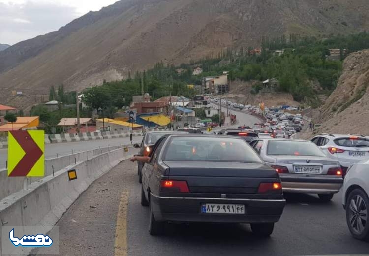 ترافیک سنگین در جاده‌های شمالی کشور