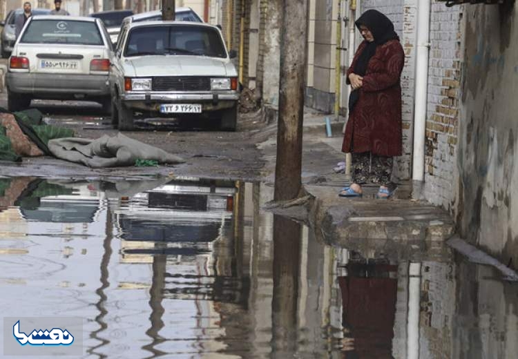  اوضاع وخیم فاضلاب اهواز 