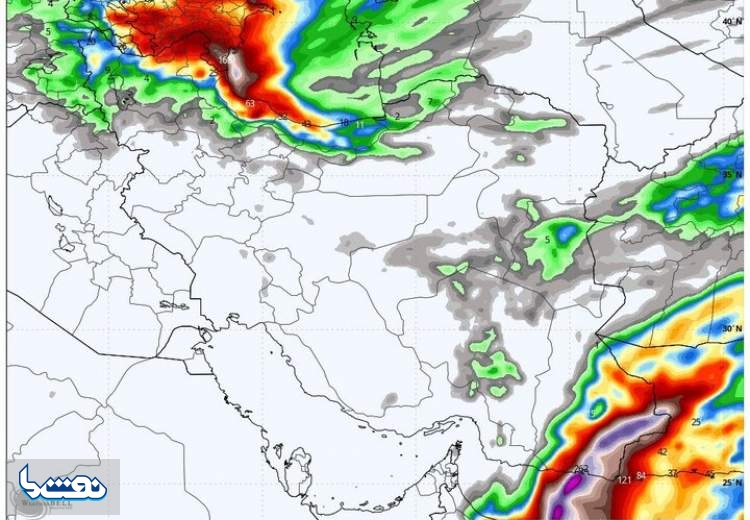 ورود موج جدید بارش‌ها به کشور از فردا