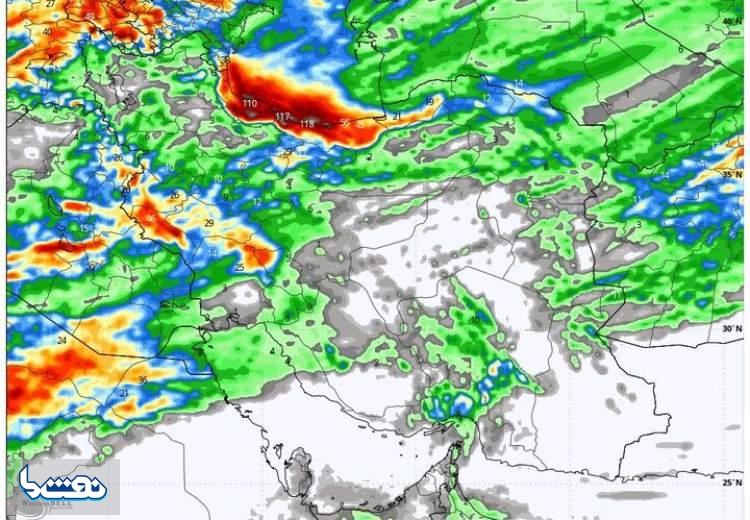 ورود موج جدید بارش‌ها به کشور از فردا