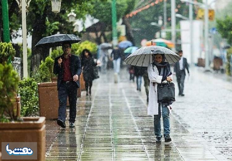 آسمانی بارانی کشور تا فردا